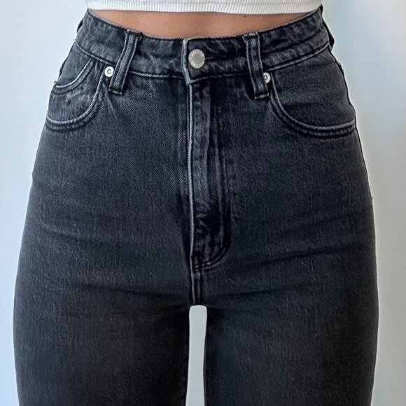 ROLLA'S Dusters Slim Straight Jean in Comfort Shadow - Size 24 (Aussie 6) - Picture 3 of 8